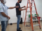 Curso de altura e brigada na Samsung e escola 